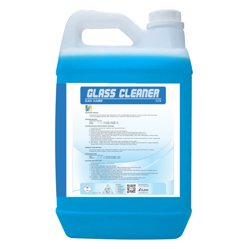 Glass Cleaner 5ltr1 Iclean 6086