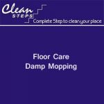 CLEAN STEPS Floor Care – Damp Mopping