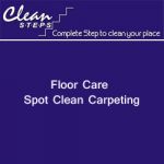 CLEAN STEPS Floor Care – Spot Clean Carpeting