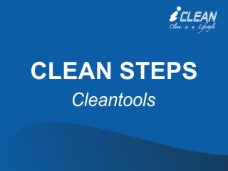 CLEAN STEPS – Cleantools
